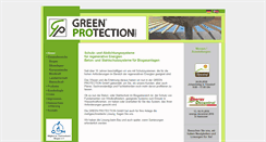 Desktop Screenshot of green-protection.eu